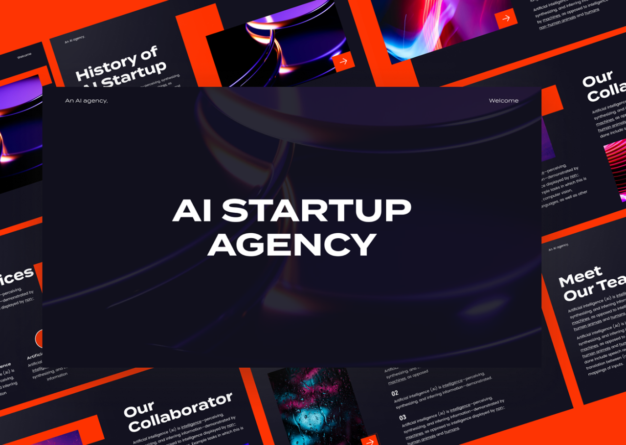Ai Startup Pitch Deck on Behance Ai Startup Pitch Deck on Behance