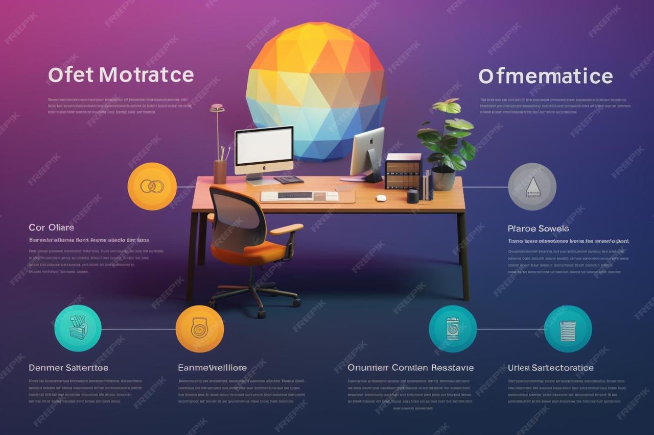 Premium Photo | Vibrant infographic outlining the steps to Generative ai